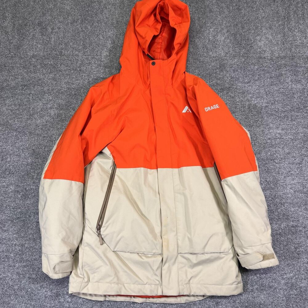 Orage Jacket Kids 14 Multicolor Colorblock Hooded Insulated Ski Winter Snow